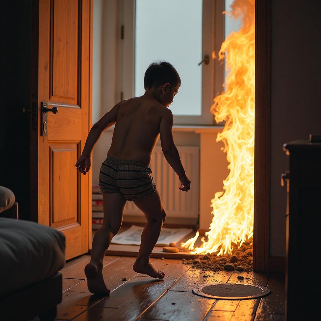 笑死了！重庆高三少年冲进火场救出了邻居大爷大妈，大爷女儿哭着感谢少年时，一句话把