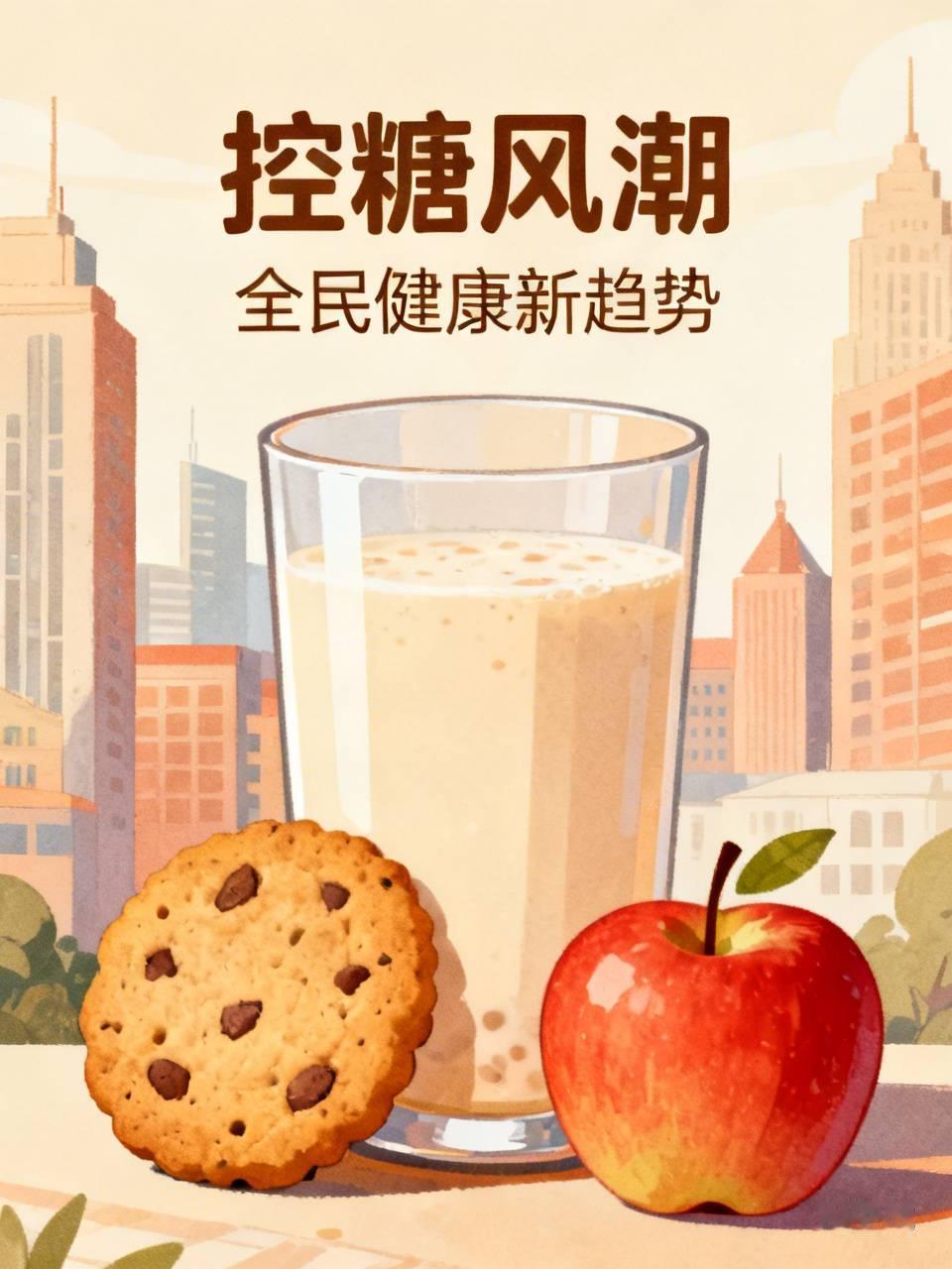 为什么“到处都是控糖”？

“控糖”早就不是小众健康话题，慢慢变成全民风潮。奶茶