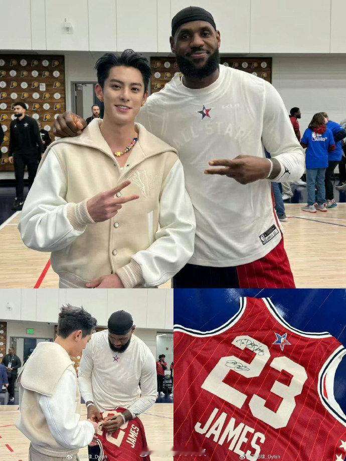 王鹤棣连续三年出战nba全明星赛林书豪爆料超惊喜！王鹤棣第三年参加 NBA 全明