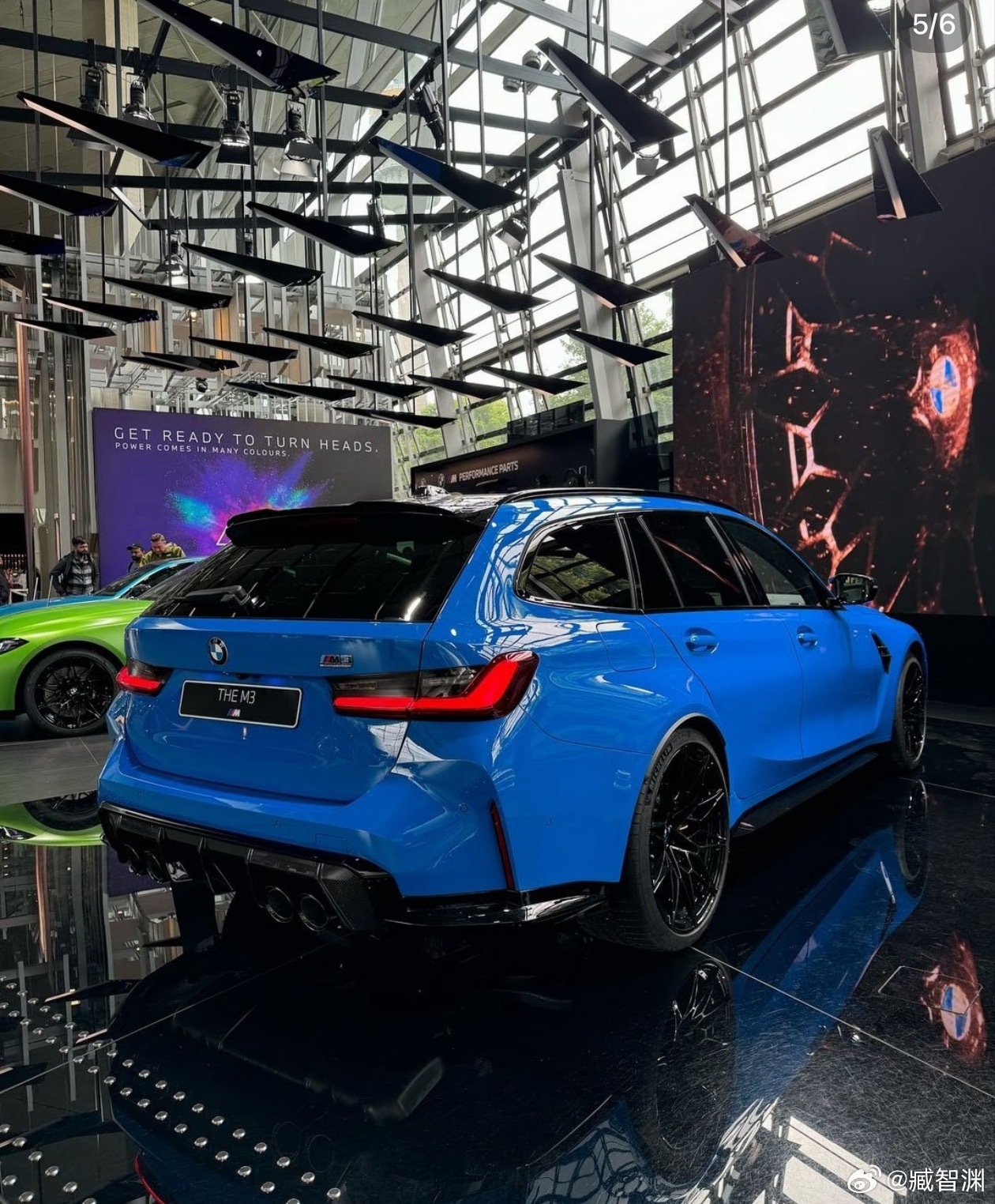 M3 Touring极限三选一，对下面九图是三种颜色图123 拉古娜塞卡蓝图45