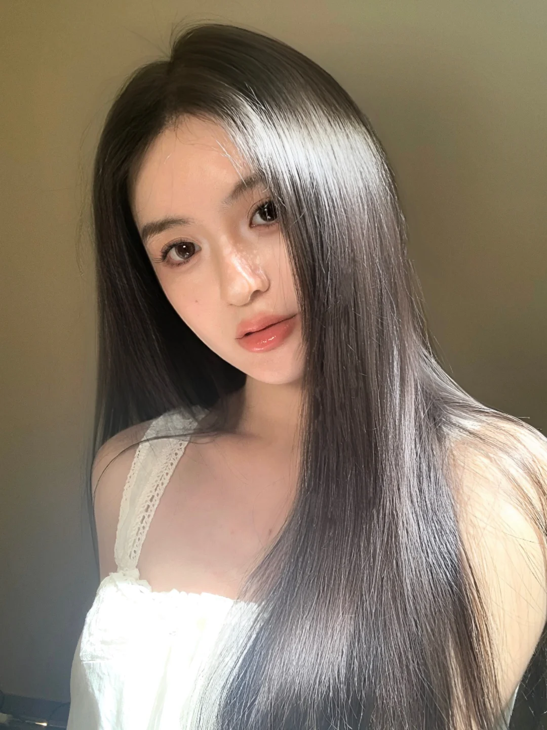 终于悟了！氛围感的尽头是绸缎发！