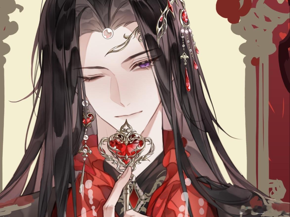 想画点花里胡哨的♥️♠️但是抠的好累😫不知道能不能坚持画完四个人… 
