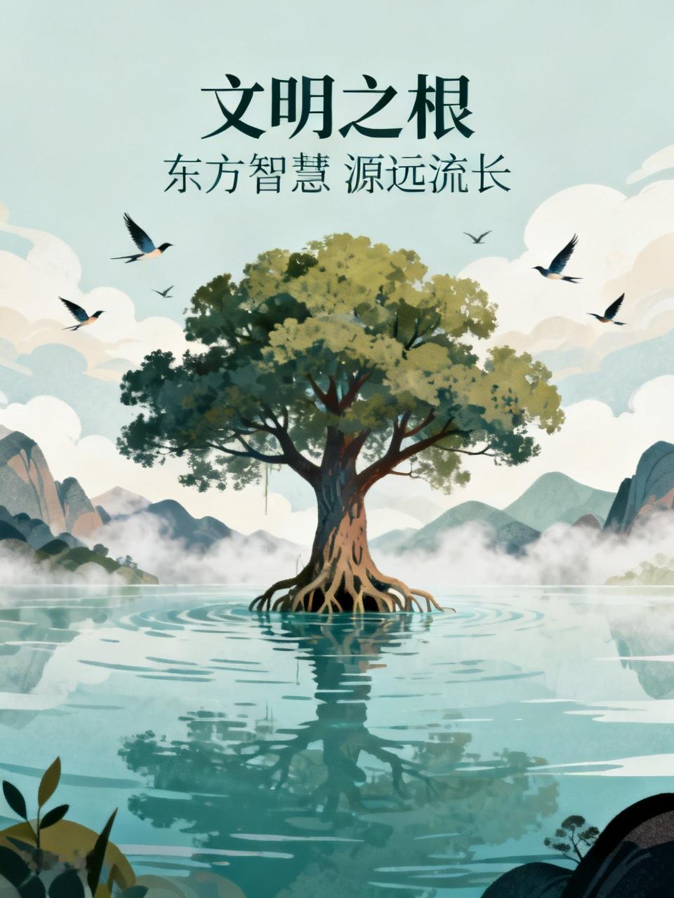 中华文明那可是咱们的根与魂，老祖宗留下的智慧就像一棵参天大树，深深扎根在华夏大地