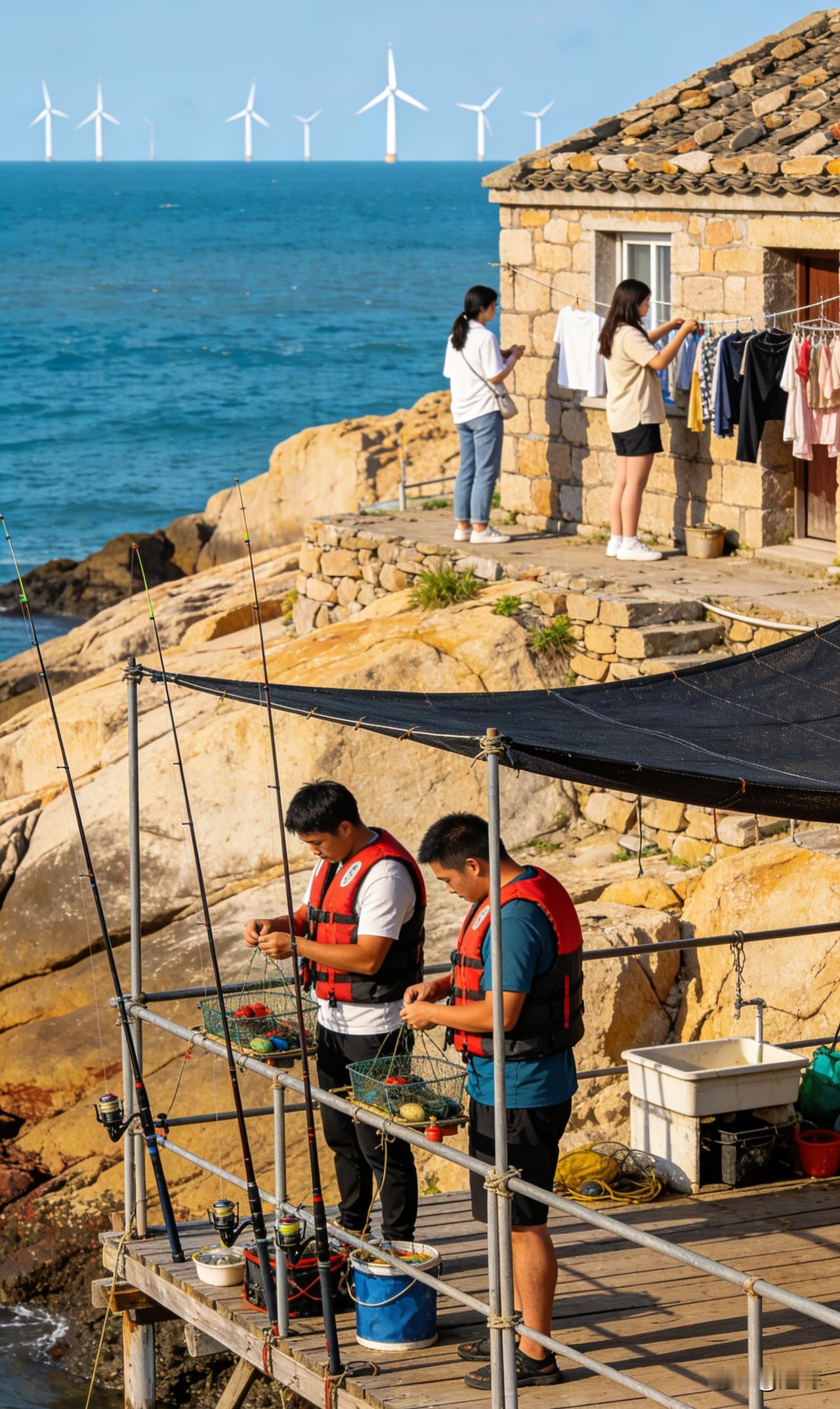 月薪1万守岛人,你愿意做吗?
走吧！友友，我们一起去。
招2男2女，还差1男2女