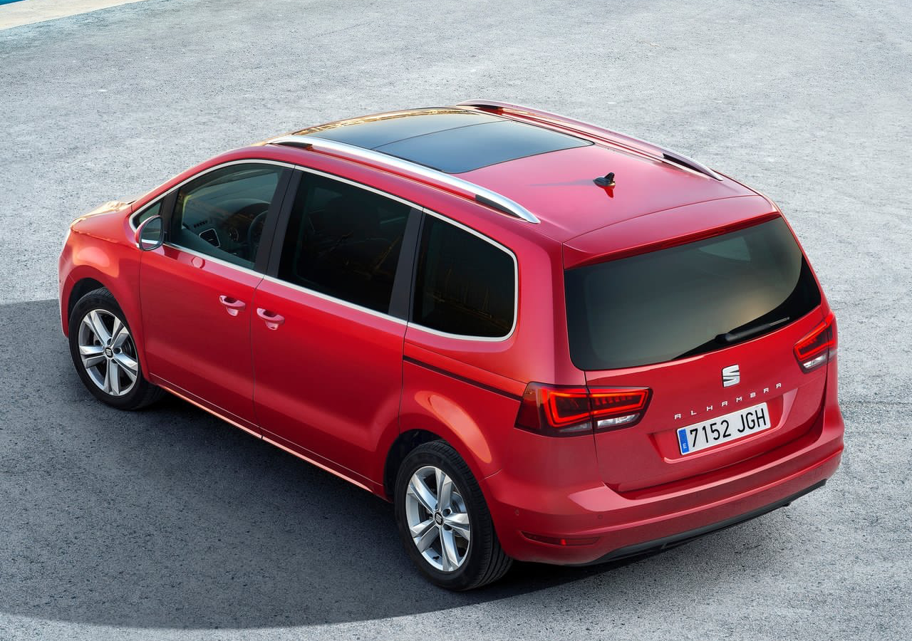 西雅特  2016  Alhambra，欧版7座家用MPV，与大众夏朗同平台。主
