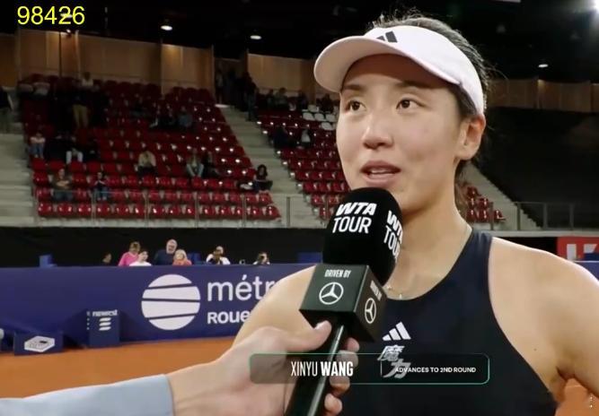 WTA250鲁昂首轮王欣瑜3-6,6-4,6-3帕奎连续第三场逆转翻盘获胜收获3