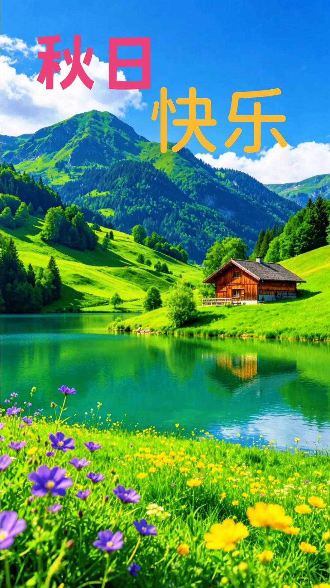 🎈💐🍂秋季到来气温低，每天外出多穿衣，时刻保重好身体，九月快乐皆如意，如今