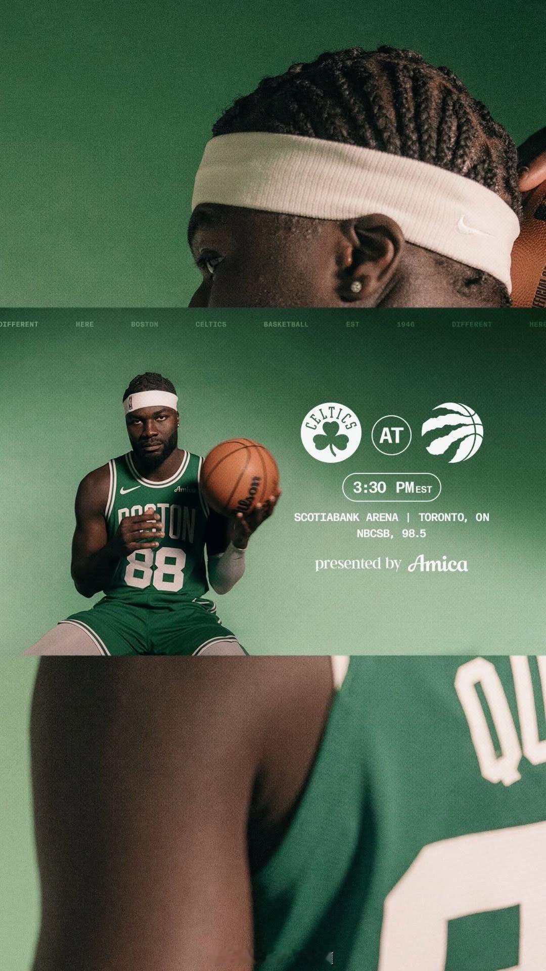 明天凌晨4点半，凯尔特人客场对阵猛龙😤若再取胜，凯尔特人将升至东部第三。凯尔特