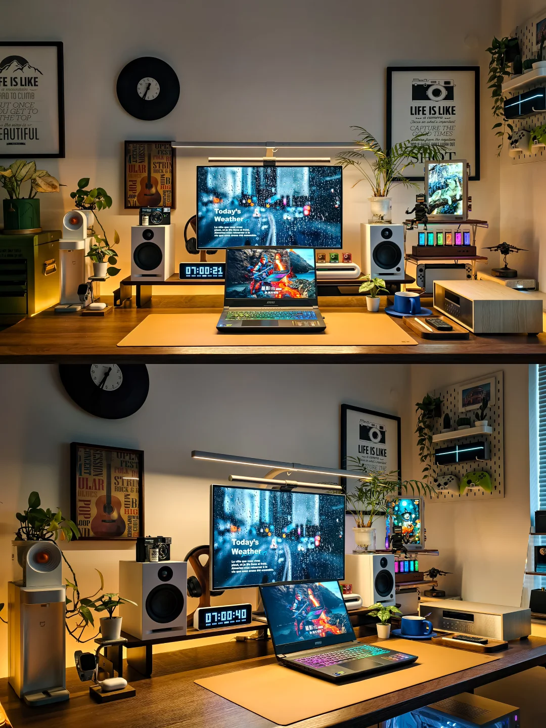 电竞桌搭|宅家玩家的“移动快乐屋”