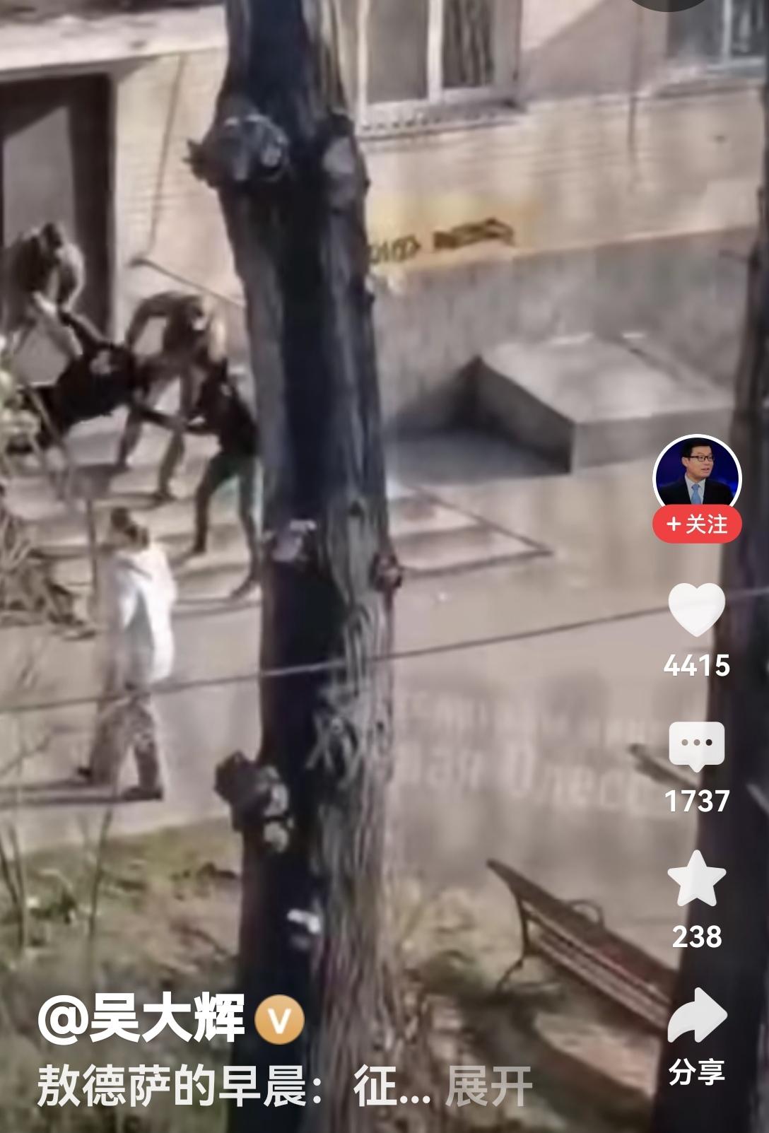 难以置信

刷到吴大辉教授来自乌克兰敖德萨的一段视频，内容是征兵办的人征兵的现场