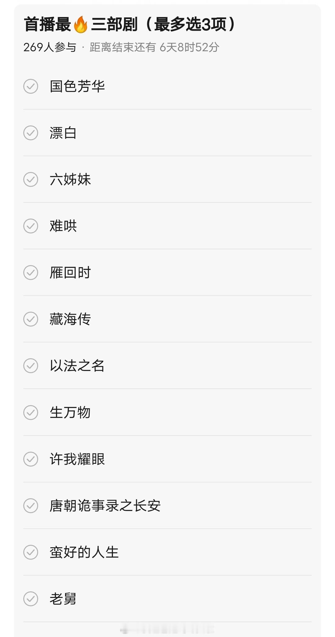 现在看25年最火的三部剧是？ 