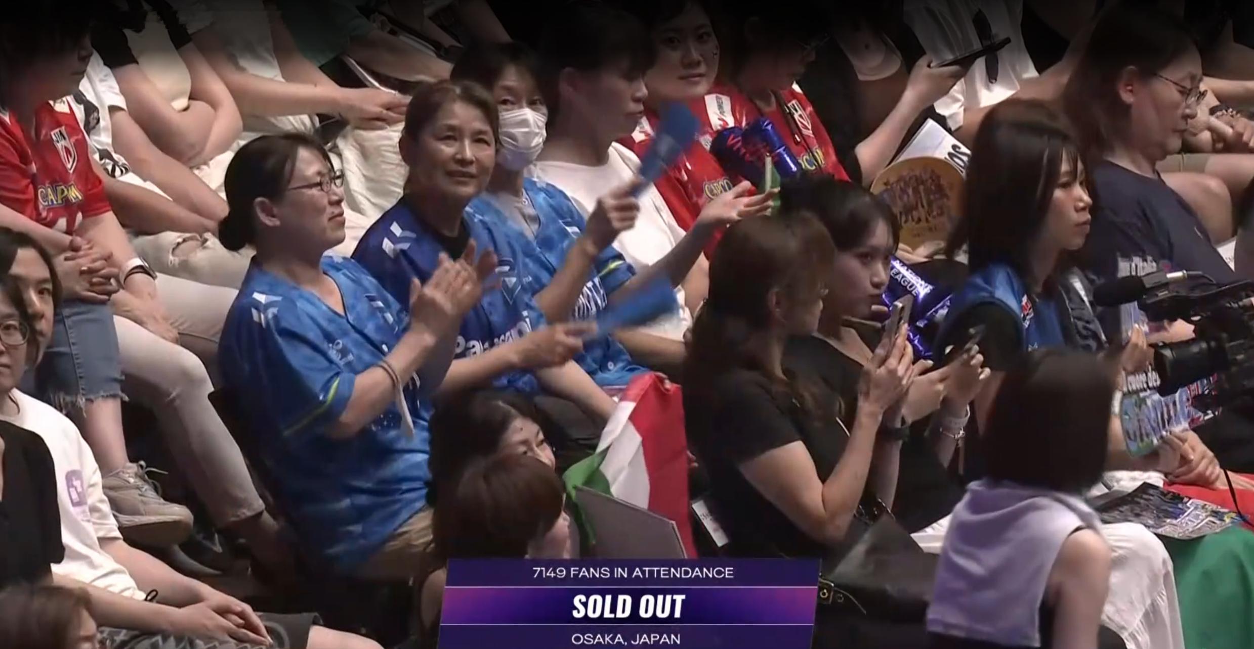 日本站几乎场场sold out