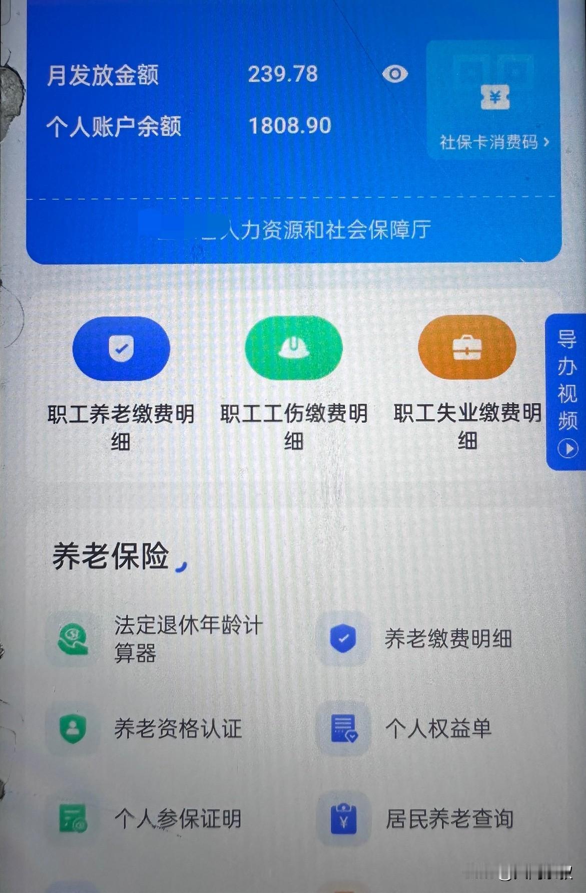 老妈的养老金个人账户余额咋回事，凭空消失了24.78元。

自从我教会了农村老母