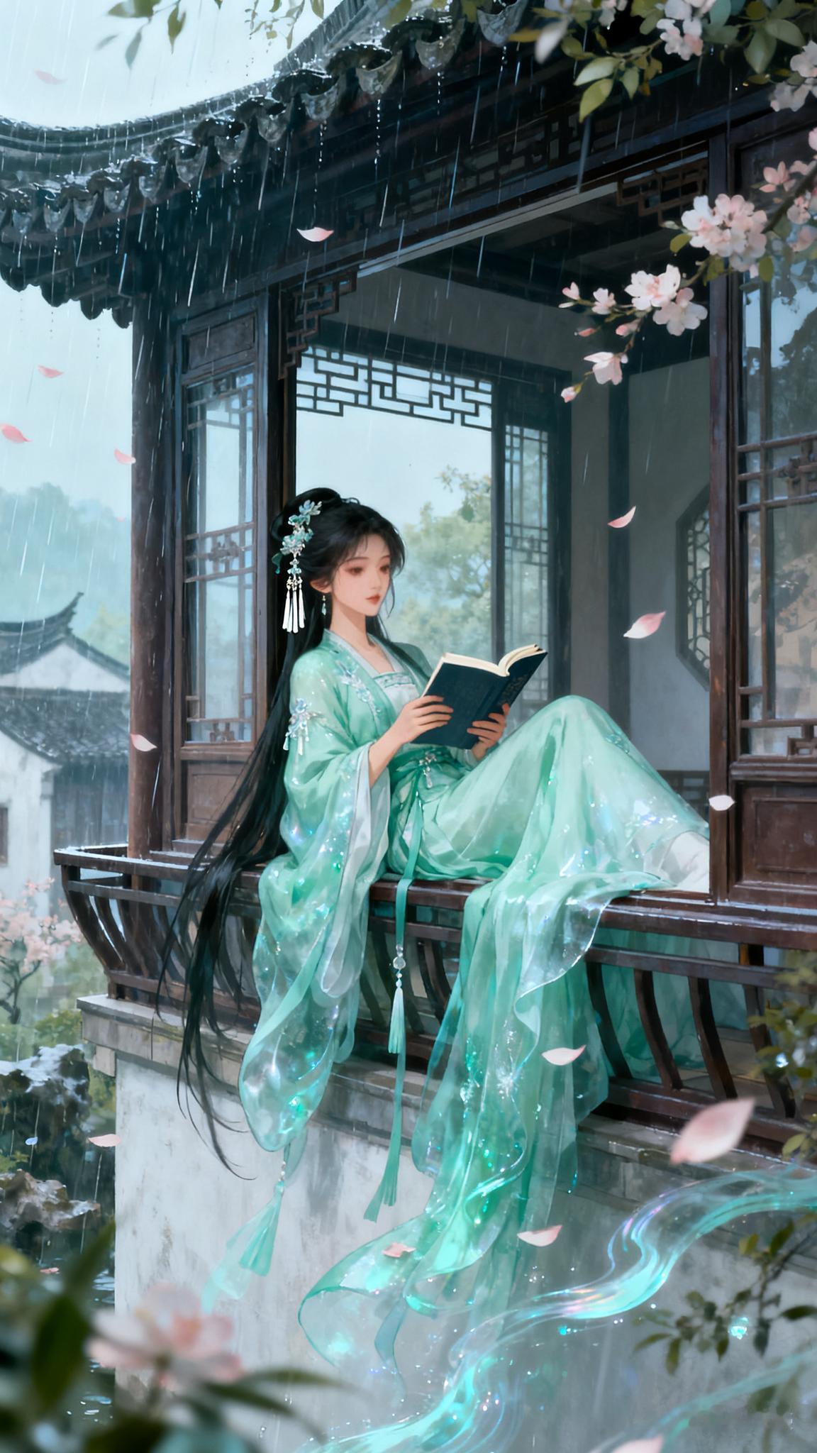 清朝时，美女心侬开口歌唱，声音高亢嘹亮，仿佛能止住行云，听得人荡气回肠，心神俱醉