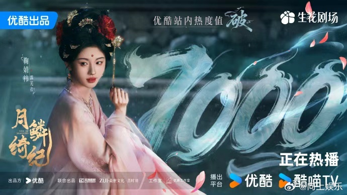 月鳞绮纪已破7000月鳞绮纪站内热度破7000 月鳞绮纪站内热度破7000，期待