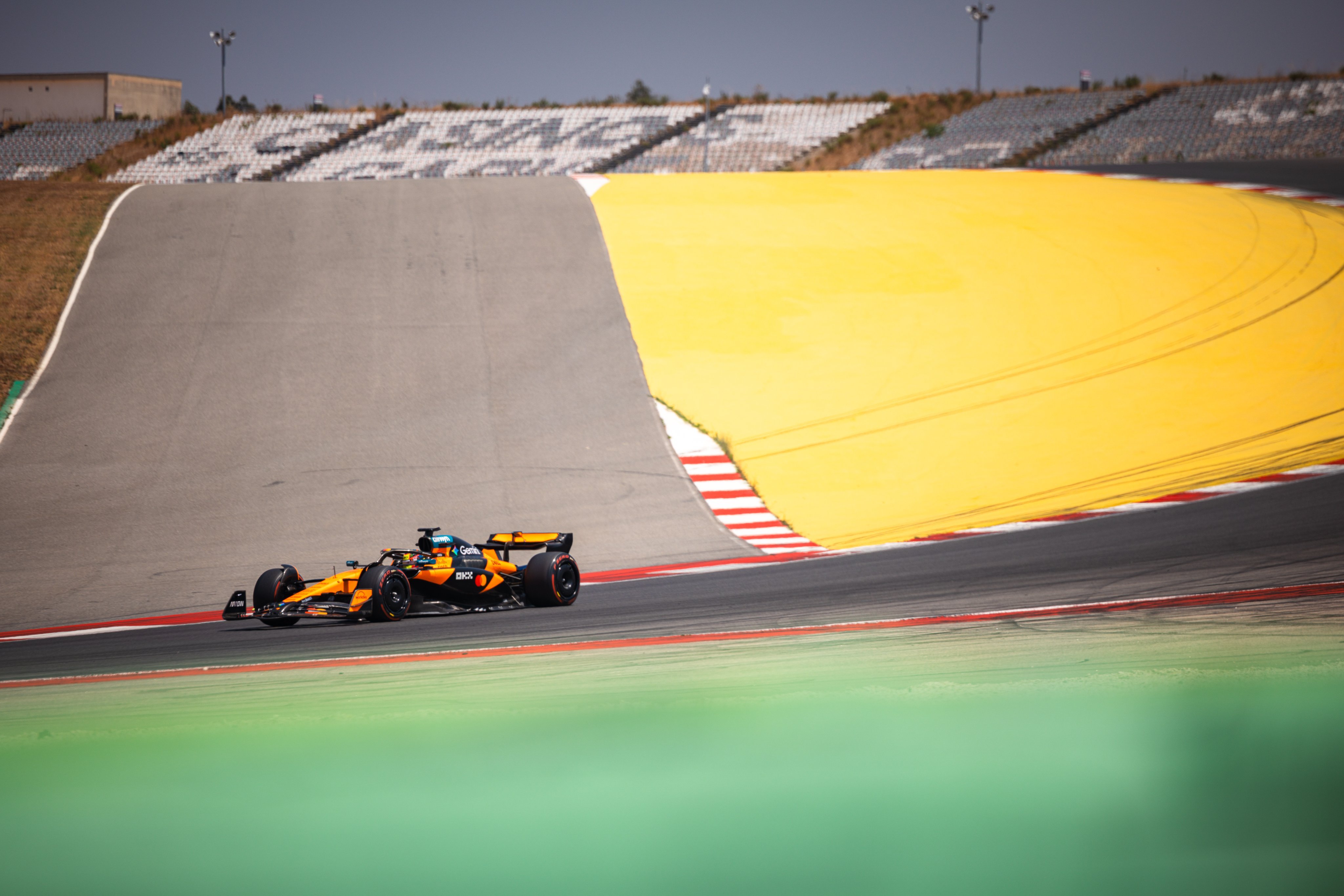 F12026F1匈牙利大奖赛 诺里斯、皮亚斯特里和福纳罗利在葡萄牙进行 TPC 