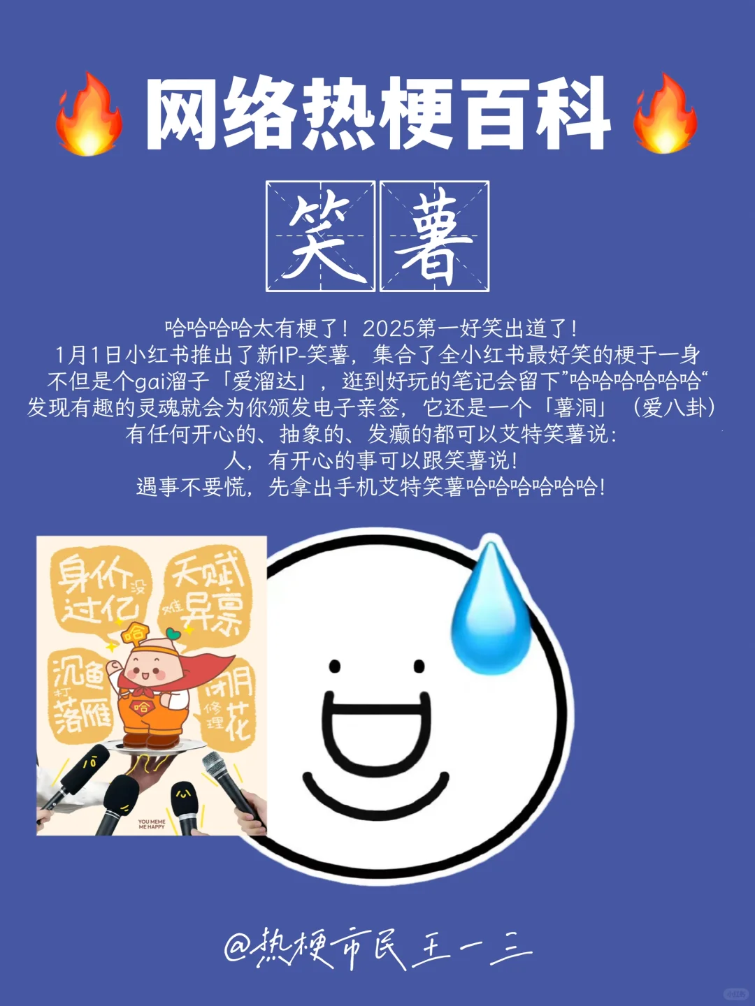 网络热梗流行语百科✅薯，专属你的梗来了 ！