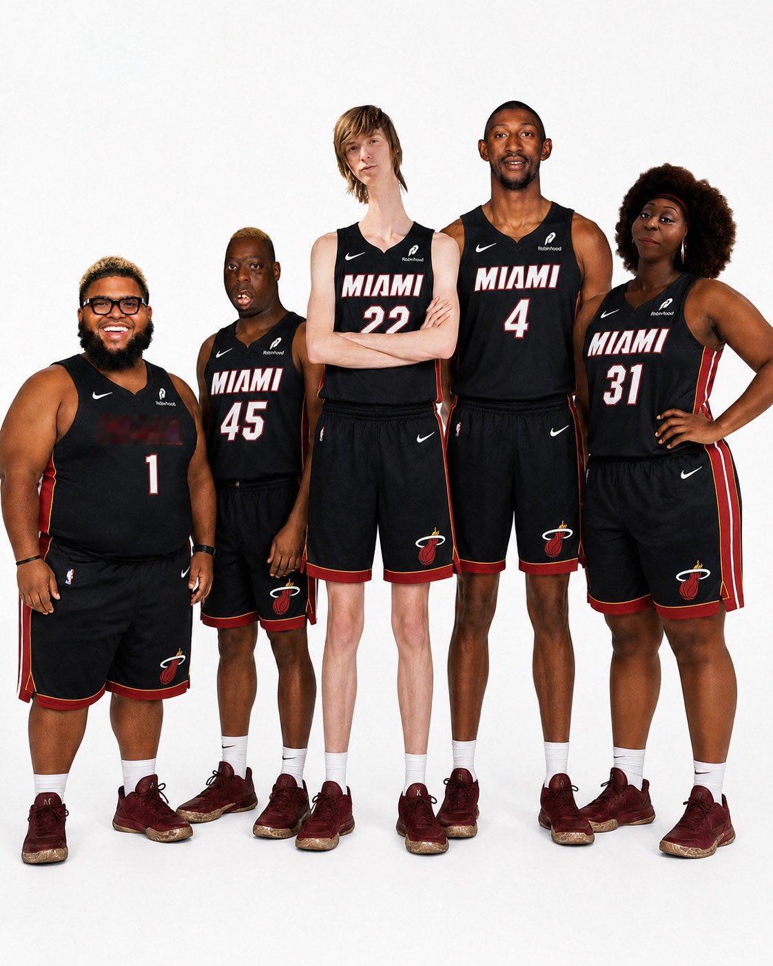 美国媒体说这是下赛季热火队的替补席NBA交易