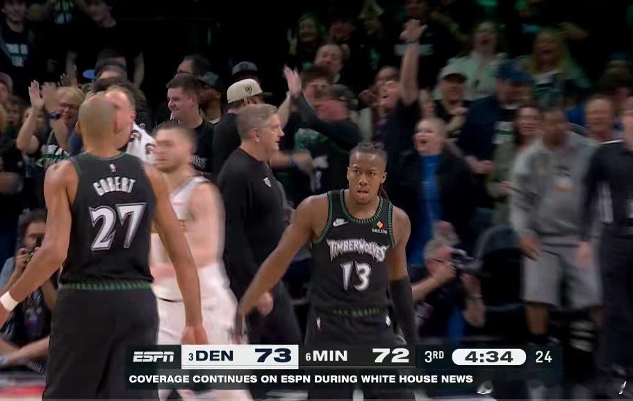 森林狼没有放弃，群狼撕咬住比分！掘金vs森林狼