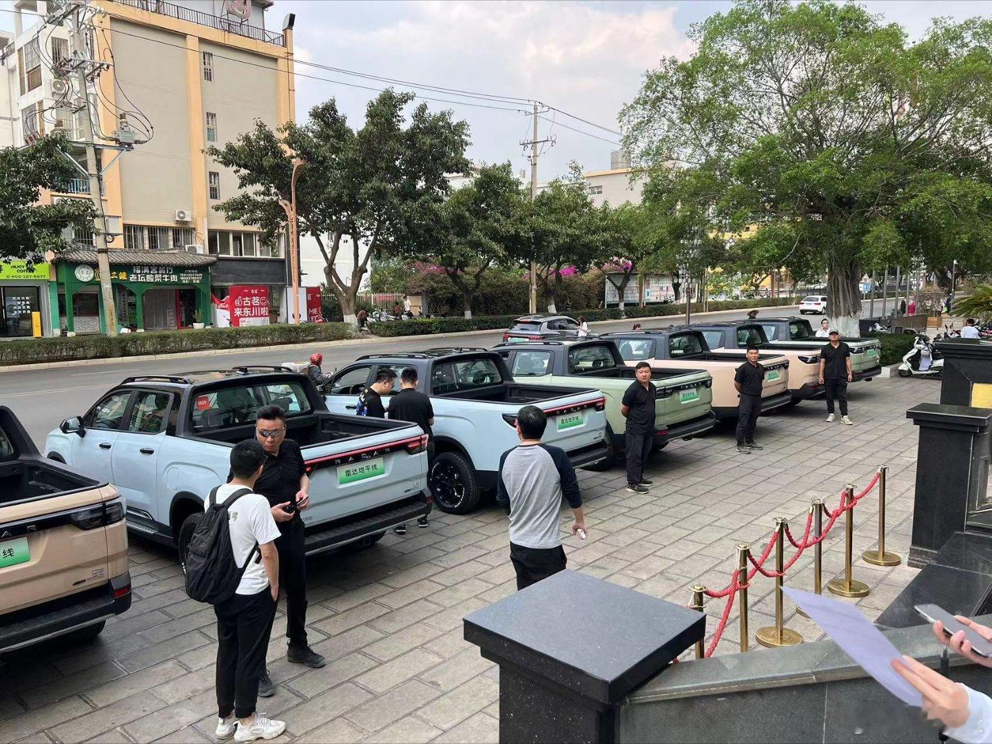 来云南试雷达地平线了，一辆加速4.5秒的电动皮卡，我相信不仅对于我还是粉丝老爷们