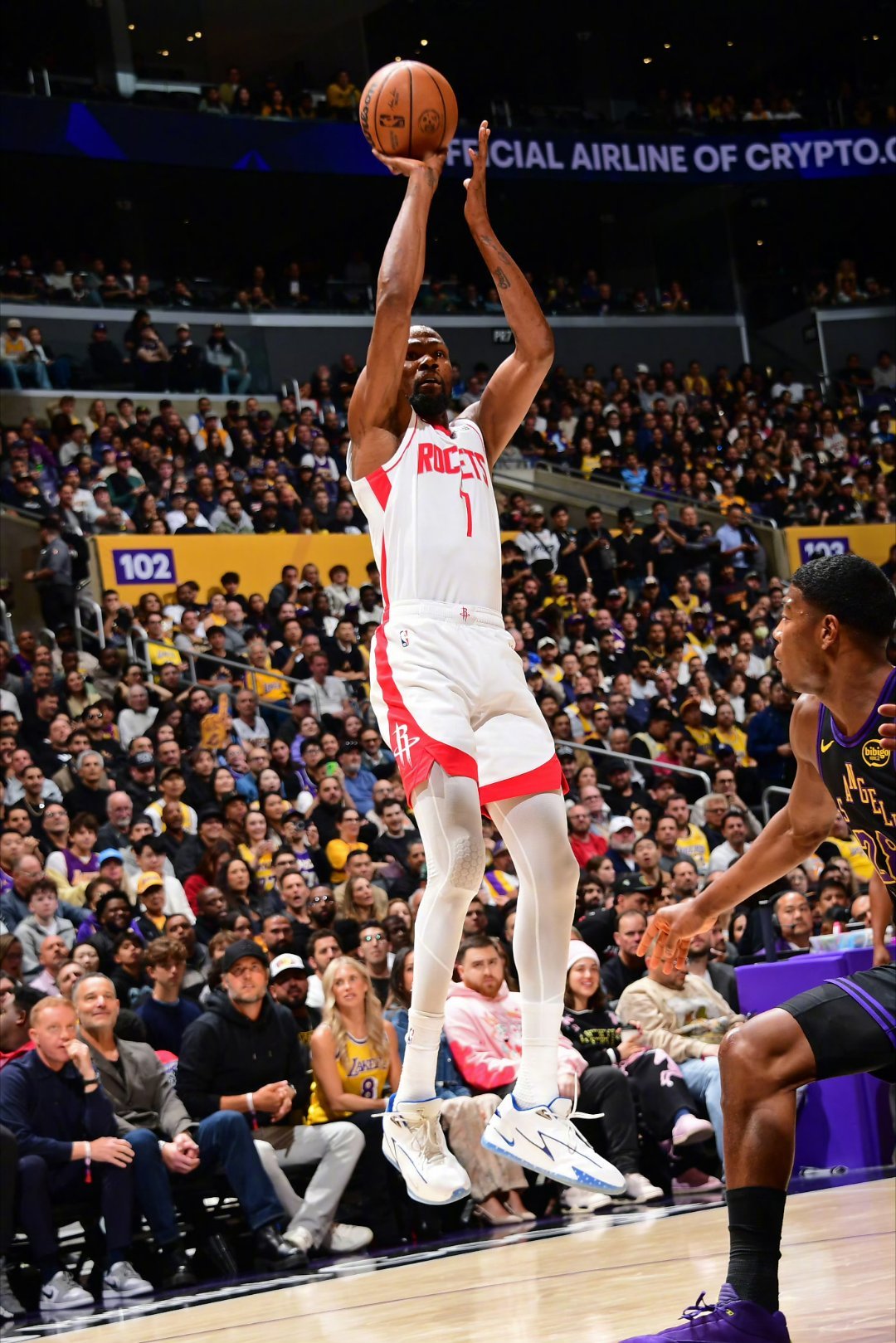 真是啃老局啊其他人倒是给点支援啊火箭vs湖人