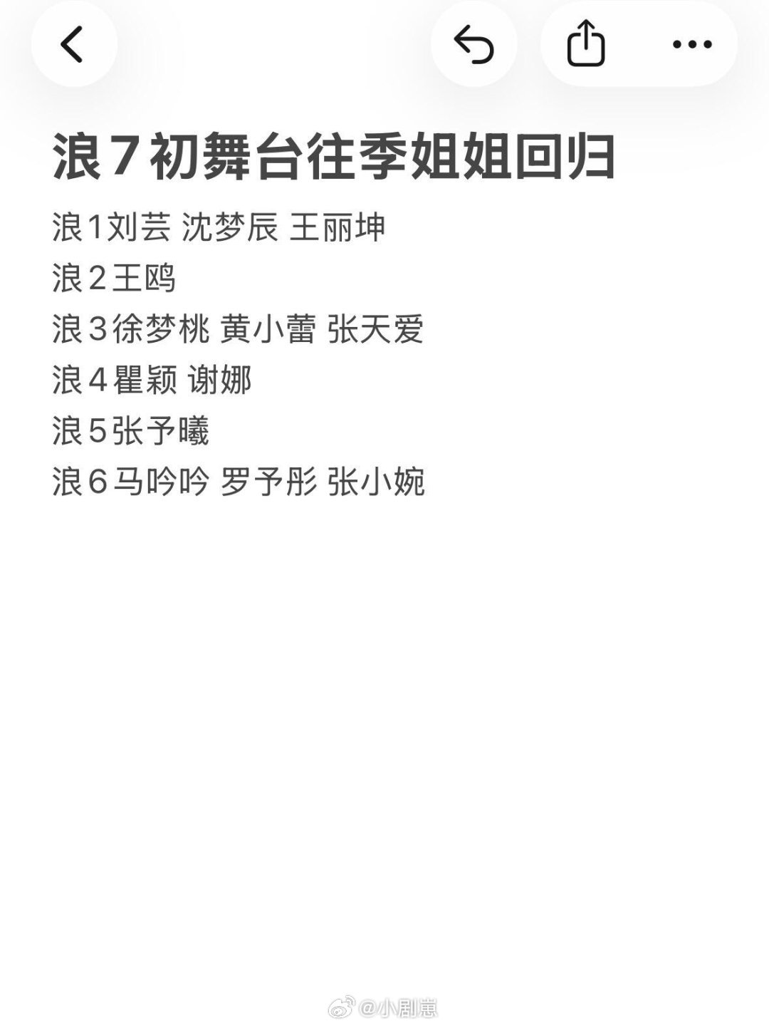 乘风破浪的姐姐乘风2026往季姐姐 包括主持人 送考人 浪花代表团乘风破浪的姐姐
