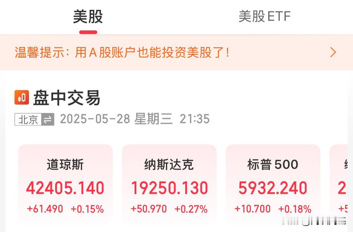 美股开盘：继续涨！三大指数全线高开，纳指涨幅0.27%

在昨晚三大指数猛拉后，