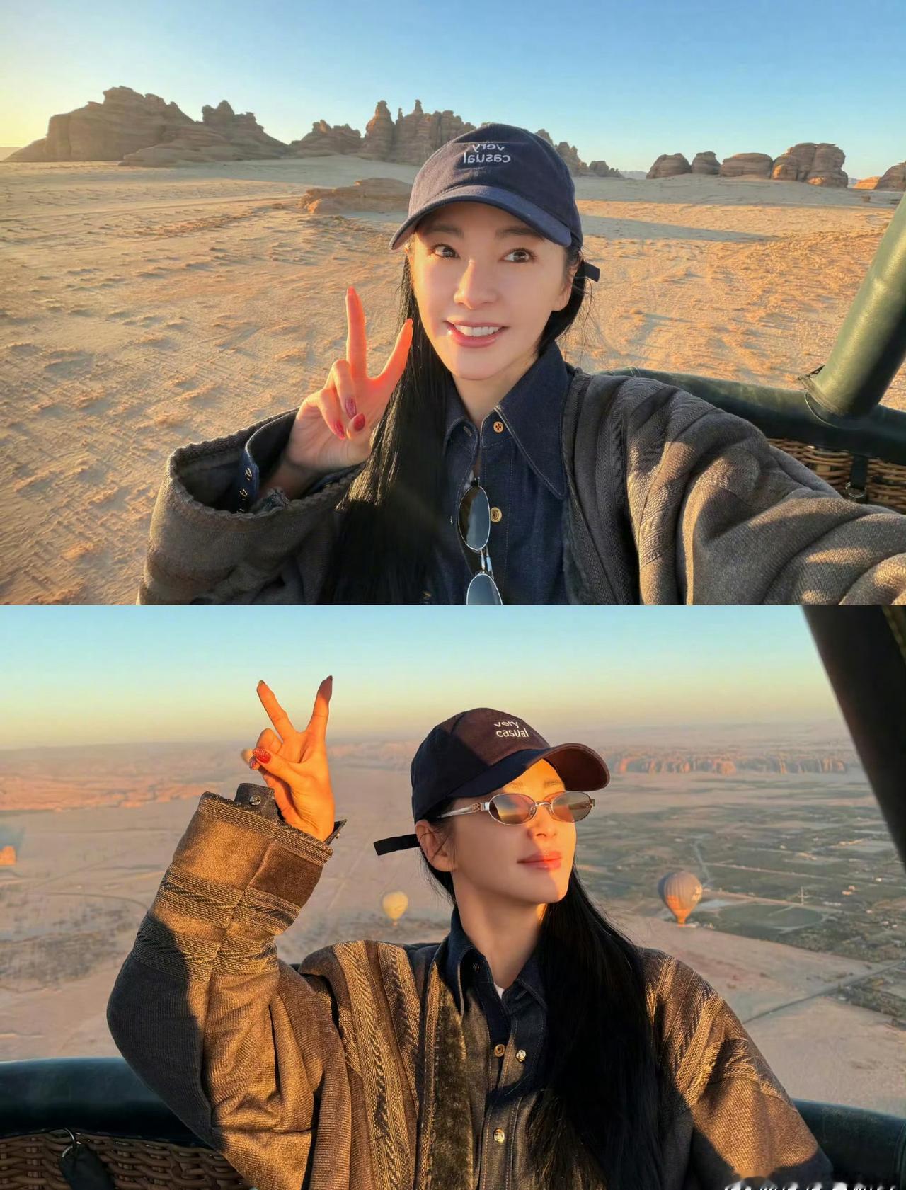 小寒天张雨绮反季节出街，美拉德系穿搭诠释时尚格调，暖阳洒身状态绝佳，这鲜活模样太