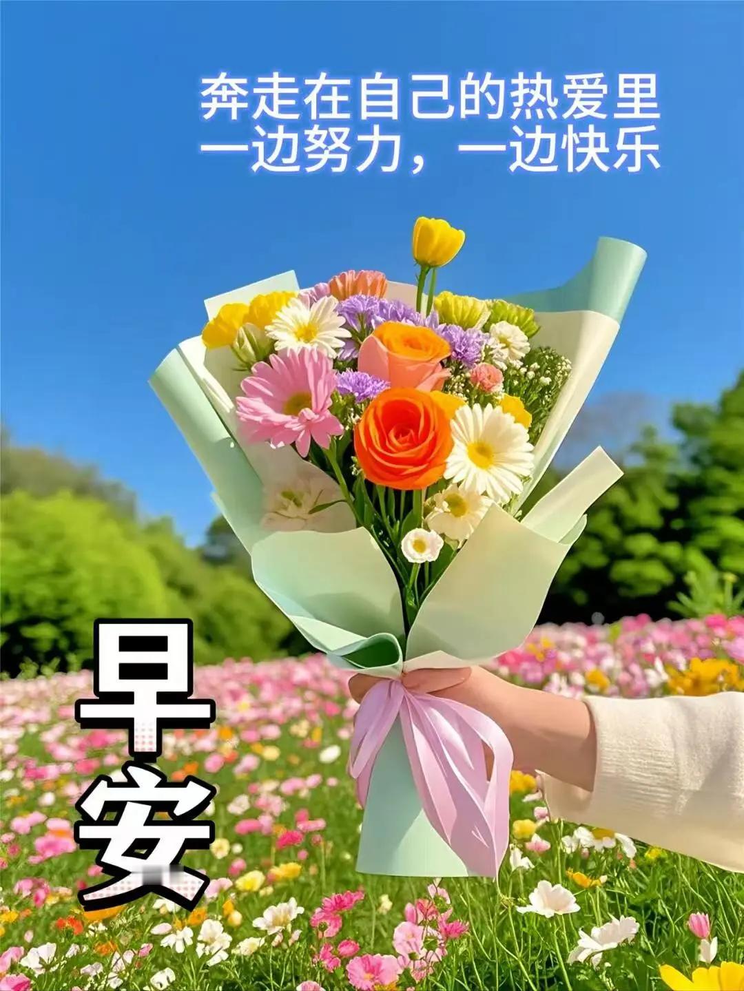 努力的意义，在于能够看到，更好的世界！别否定自己，生活明朗，好运在路上！早安！ 