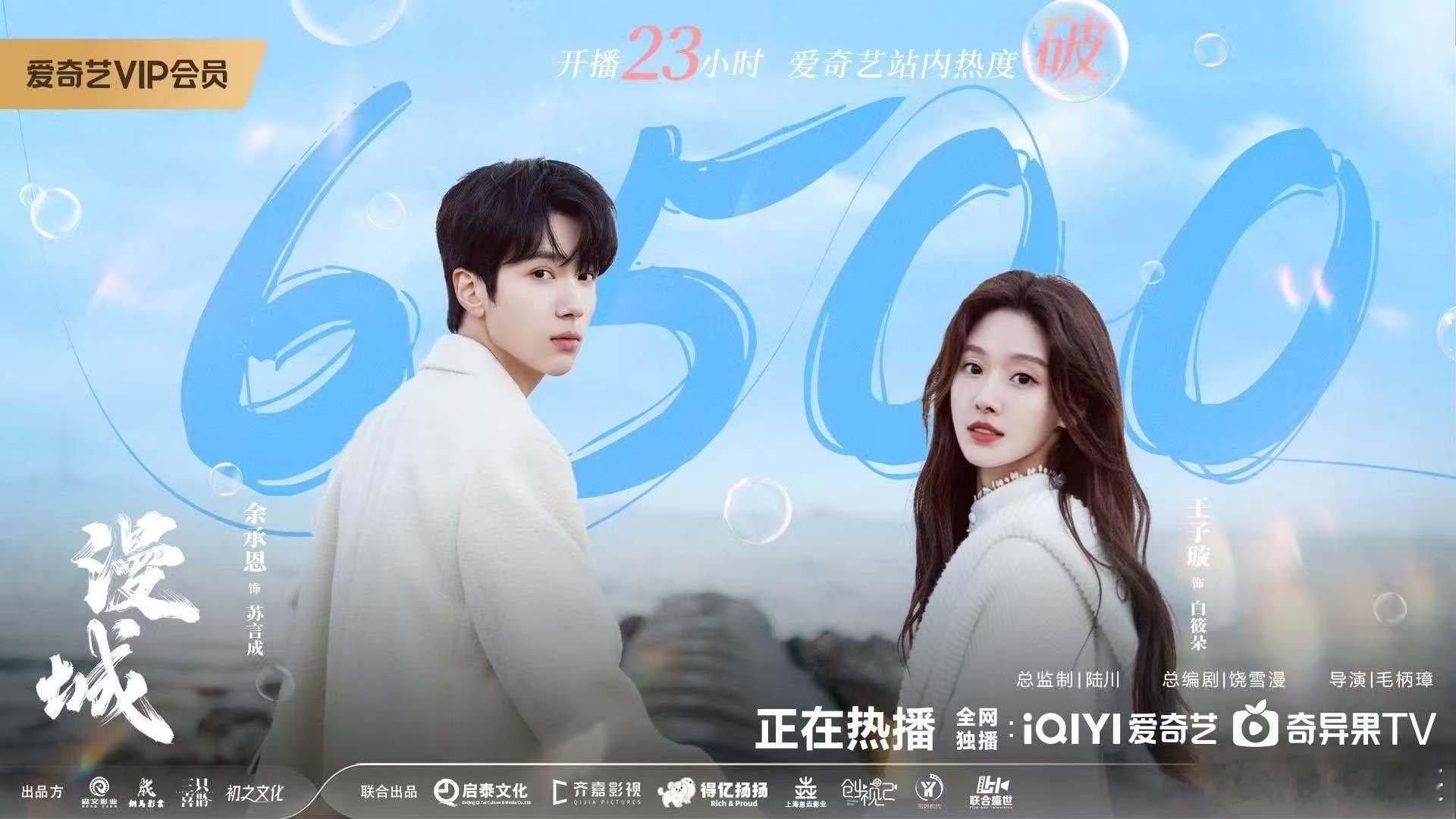 漫城首日热度  真的梦回初恋！雪地纯爱拥吻+暧昧拉扯，整部剧都在散发青春的味道！