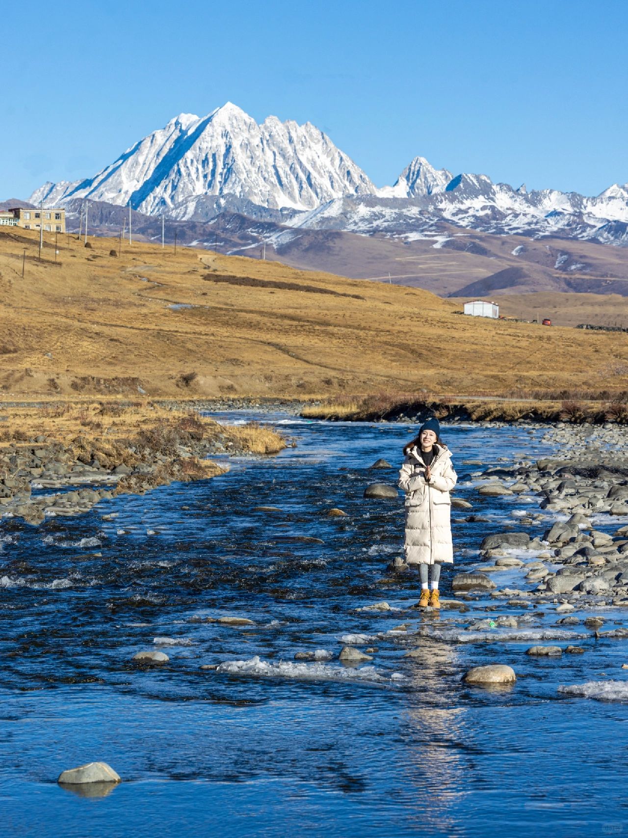 可我偏爱这荒凉又浪漫的冬日雪山🏔️