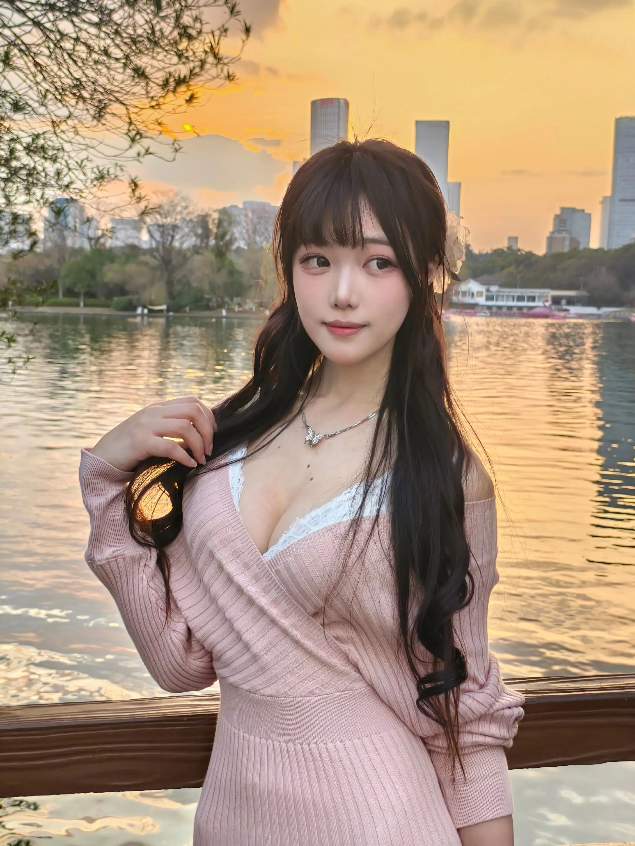 落日