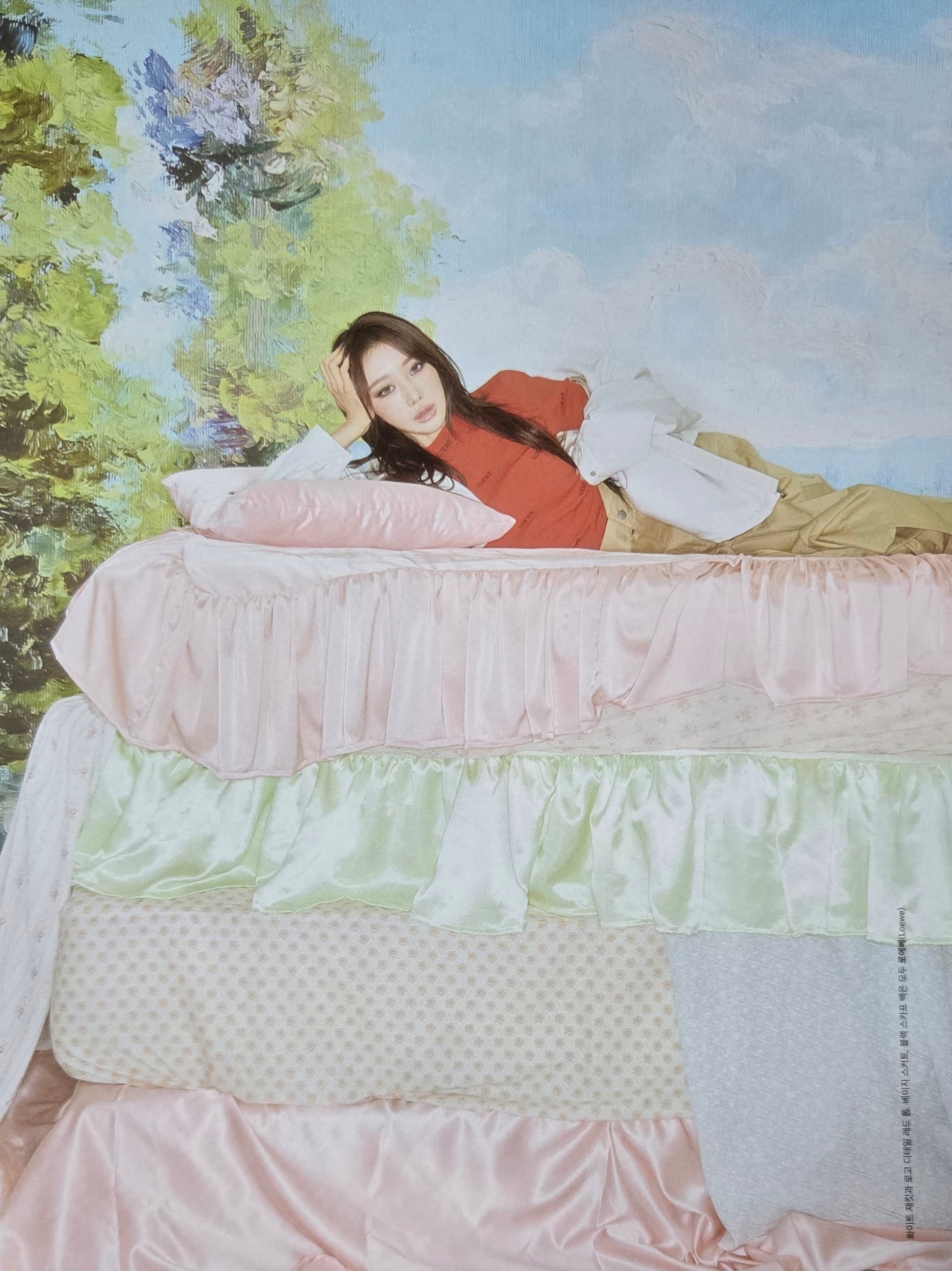 Dazed Korea 六月 giselle 油画版的美人 