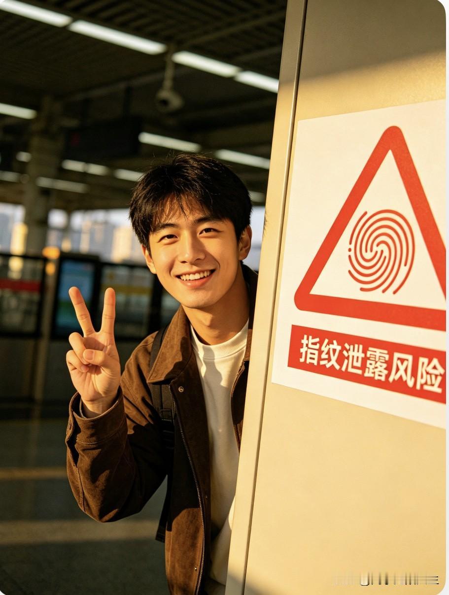 细思极恐！一位安全专家说：
“如果我们手是完全对着镜头的话，它是可以100%的提