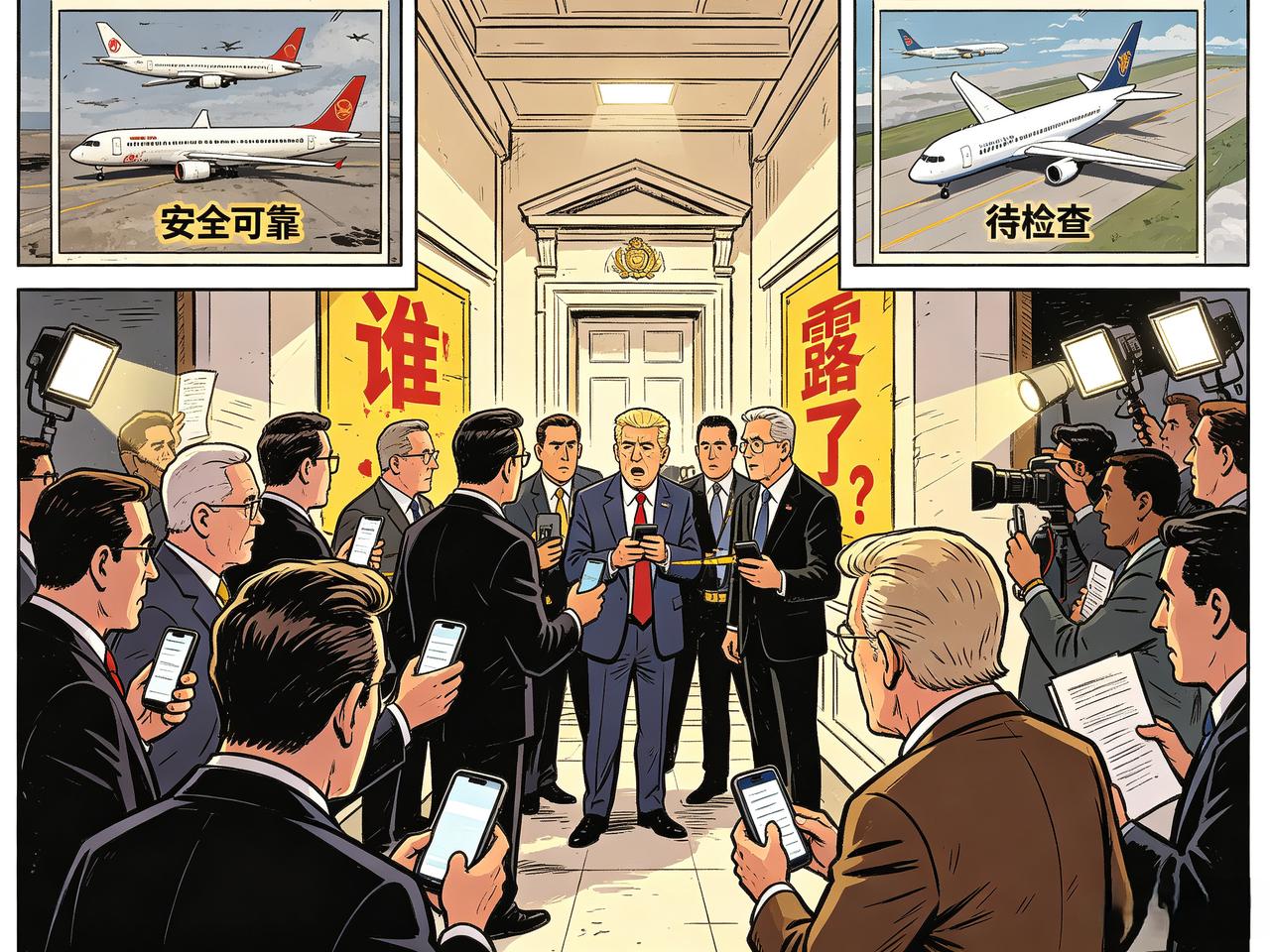 真相泄露后，特朗普震怒，白宫与FBI火速大动干戈，搭建专项“作战室”，逼迫多名官