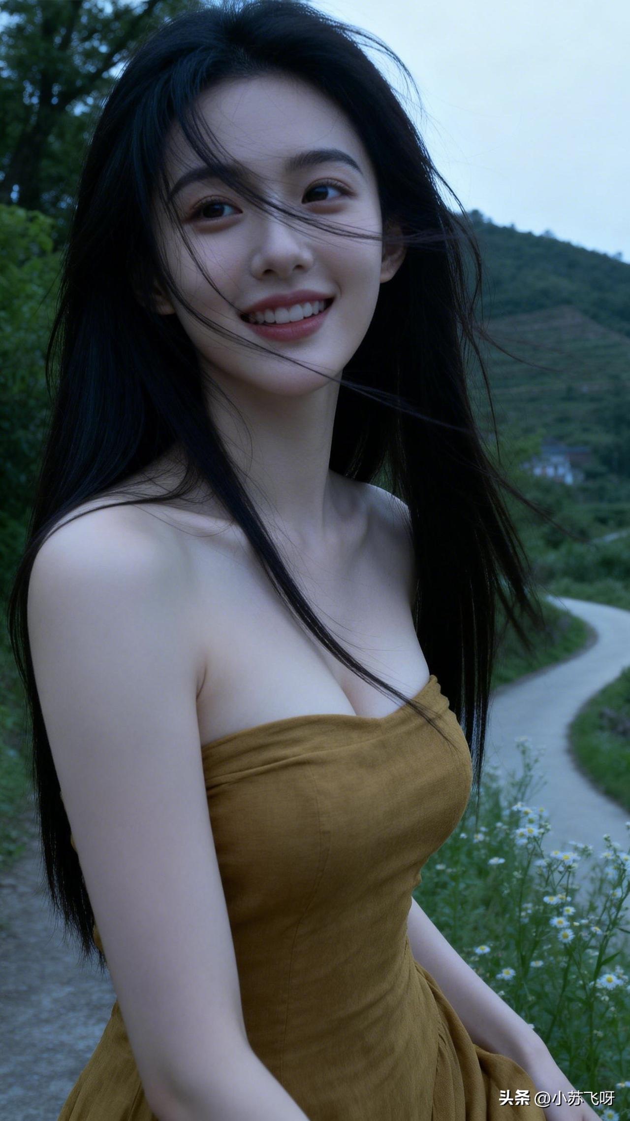 大山里的写真第二部：人们总说“北方有佳人，绝世而独立”……而在这大山深处，我想说