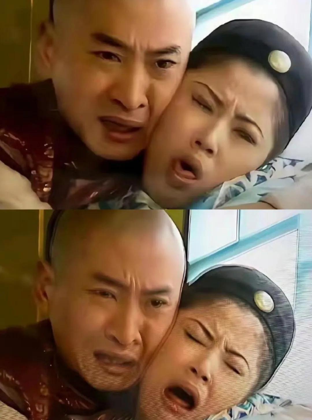 林心如不是演的吧？
这是什么时候的镜头？我怎么没印象？这还珠格格一晃都三十多年了