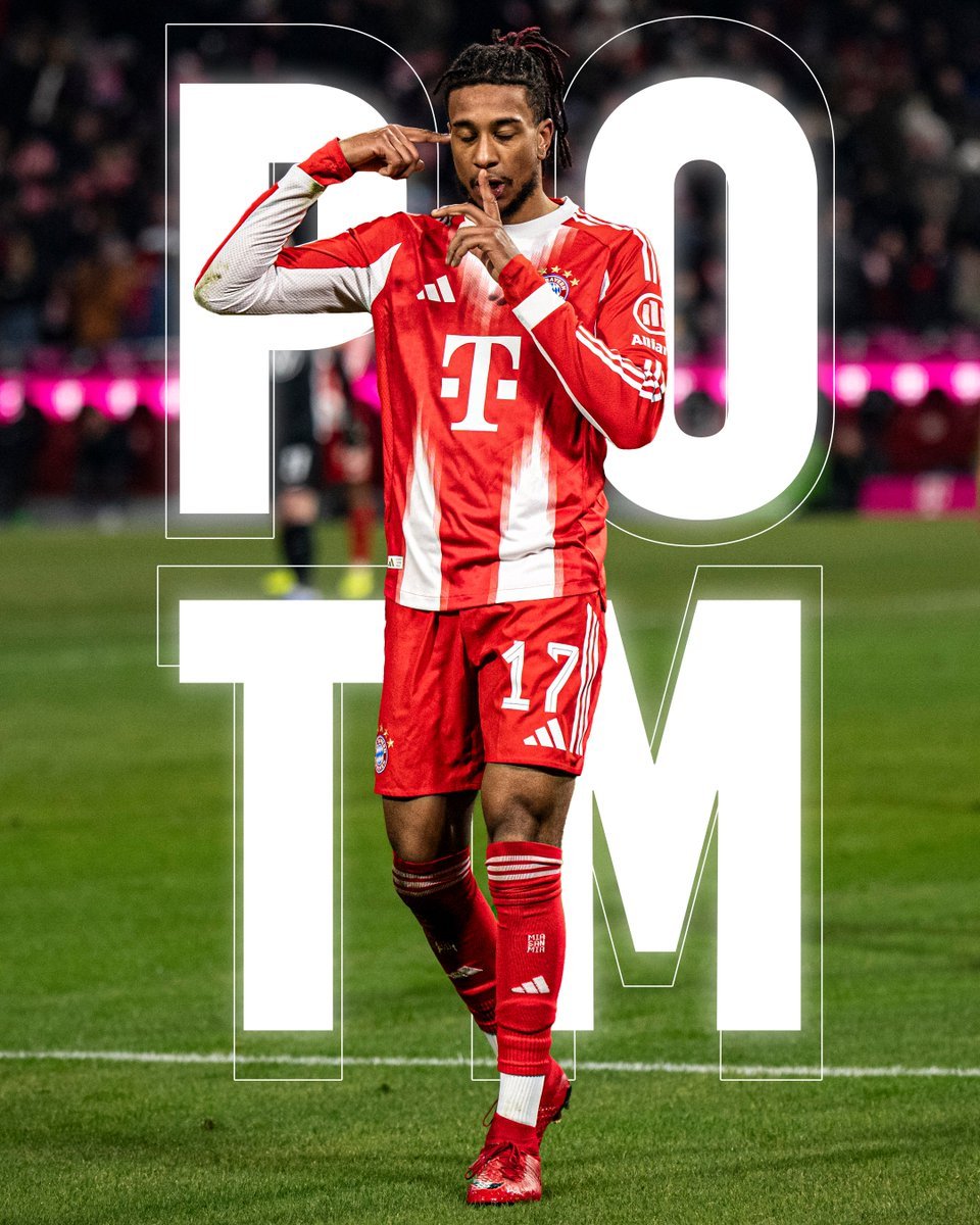 拜仁队内1月最佳球员✨ 