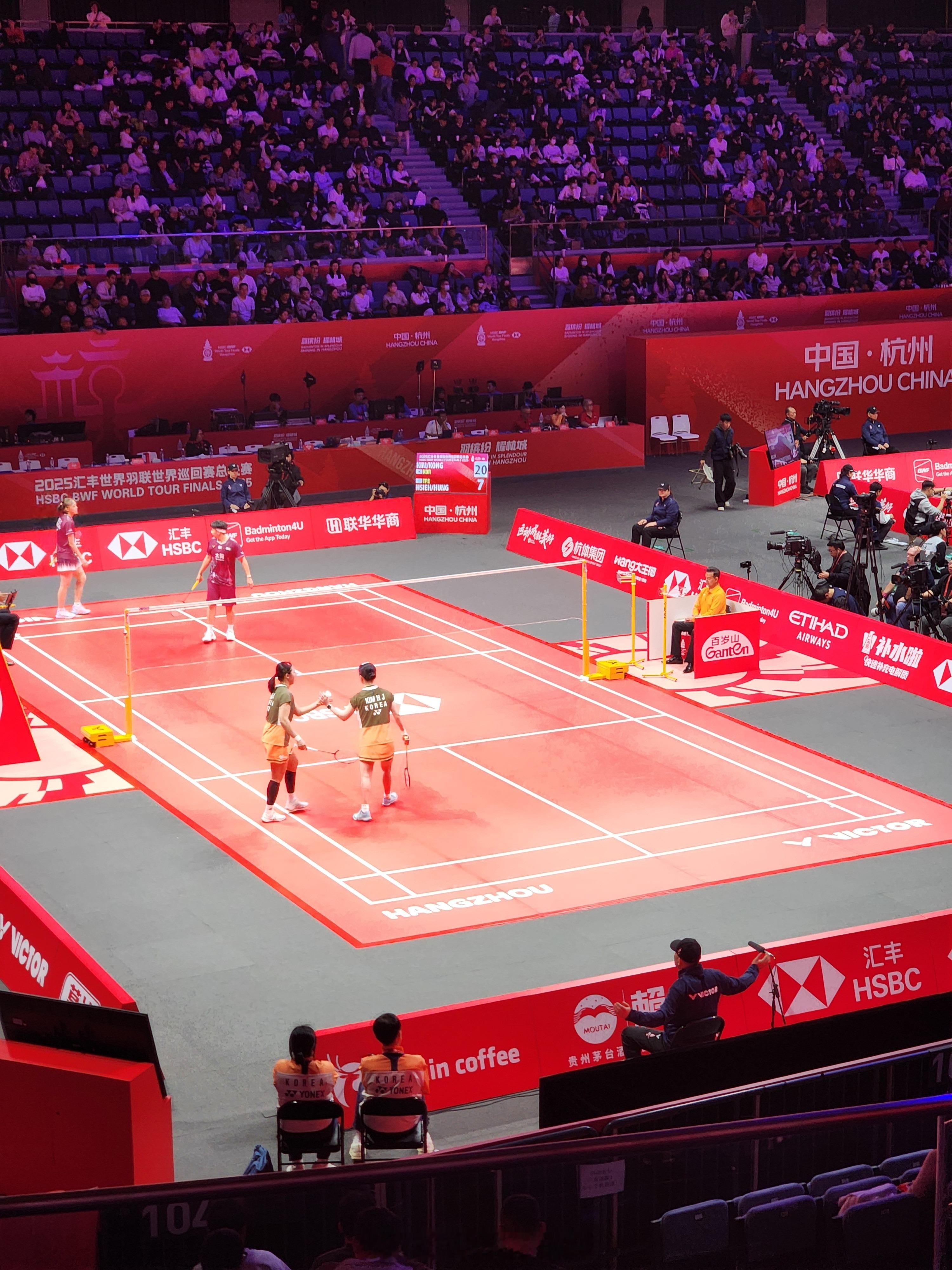 2025年世界羽联年终总决赛 女双 B组 金慧贞 / 孔熙容 21-7 16-2