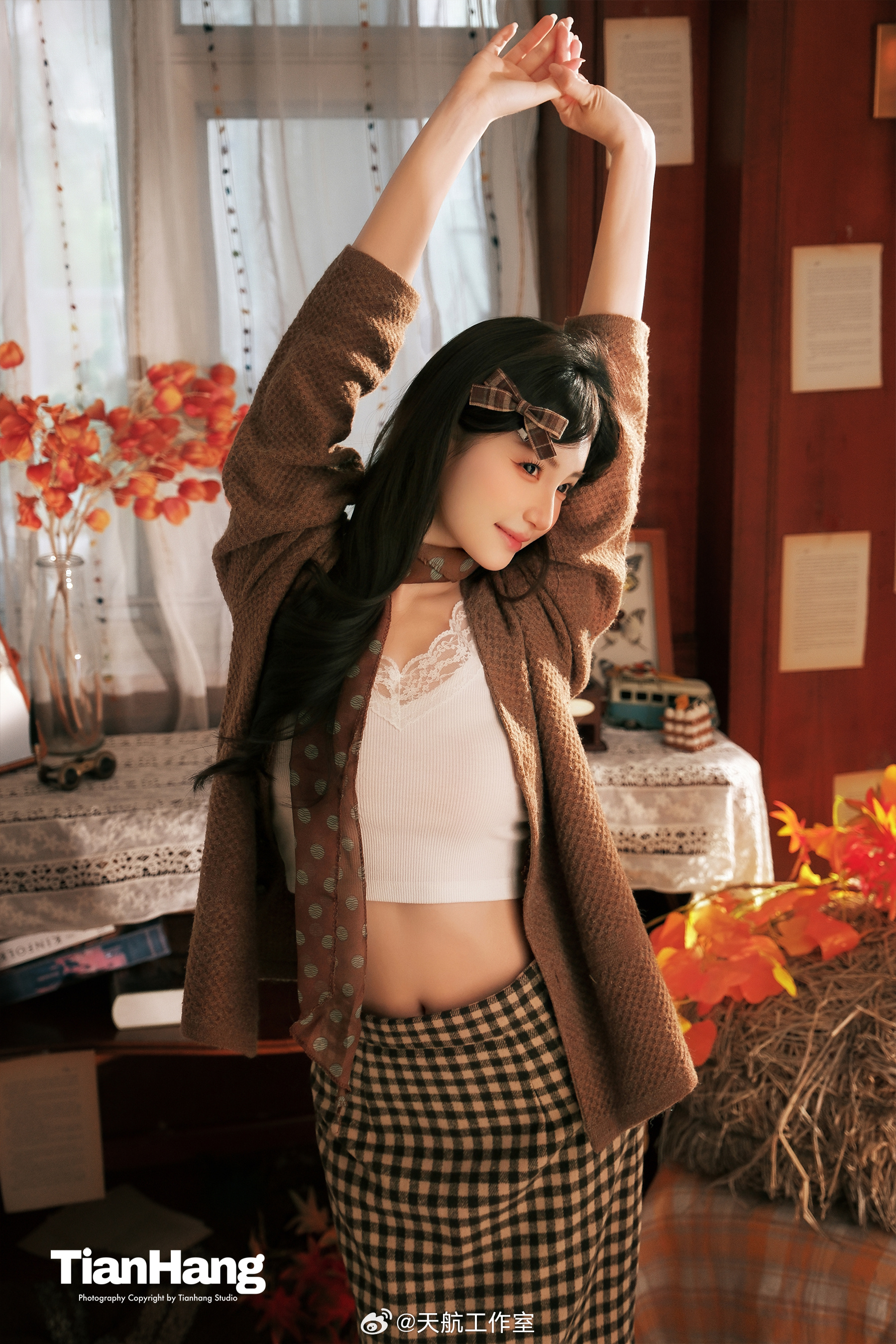 ✨秋日来信🍂把温柔藏进焦糖色的时光里🧚🏻‍♀️：天航工作室韩系少女心秋日氛