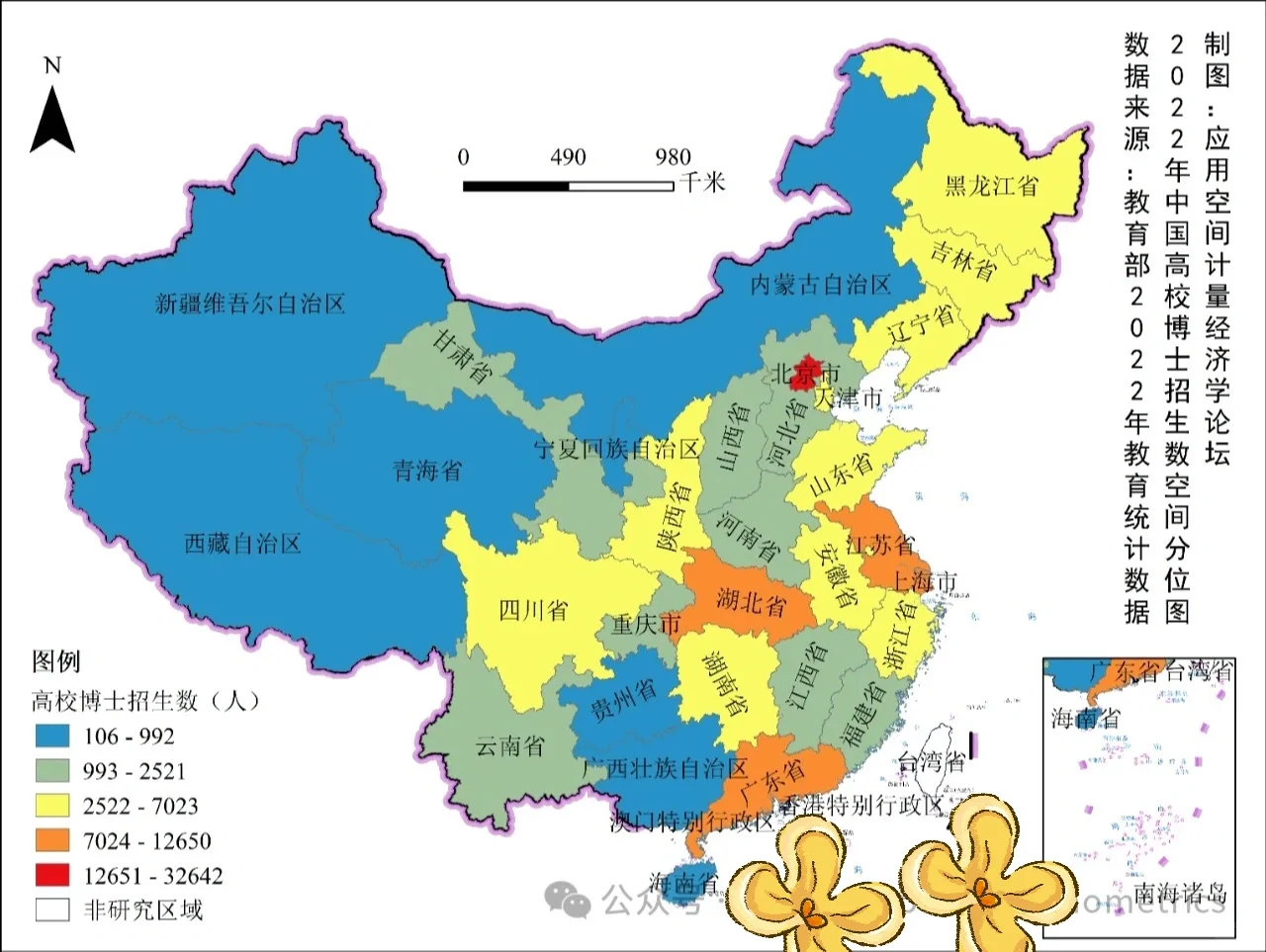 2022年各省博士招生人数