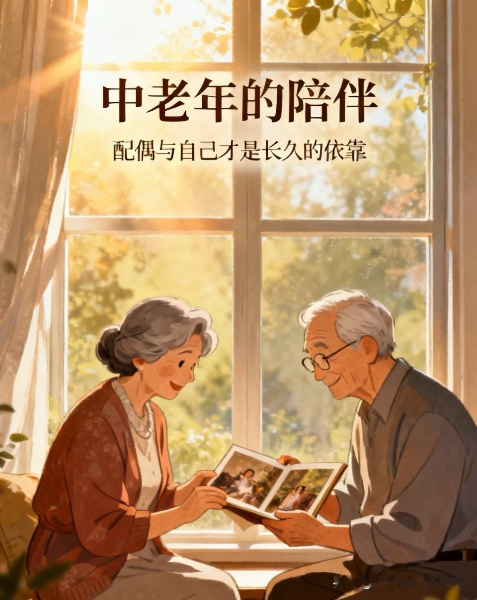 还有，人到了中老年后，日常生活的互相照顾，大多靠配偶，而不是靠子女。再亲的孩子，