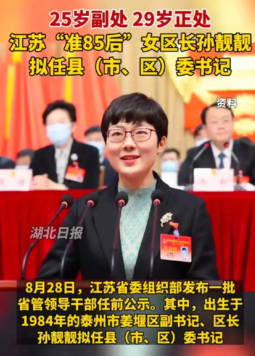 23岁副科，共青团盐城市亭湖区副书记
25岁副处，共青团泰州市委副书记。
29岁