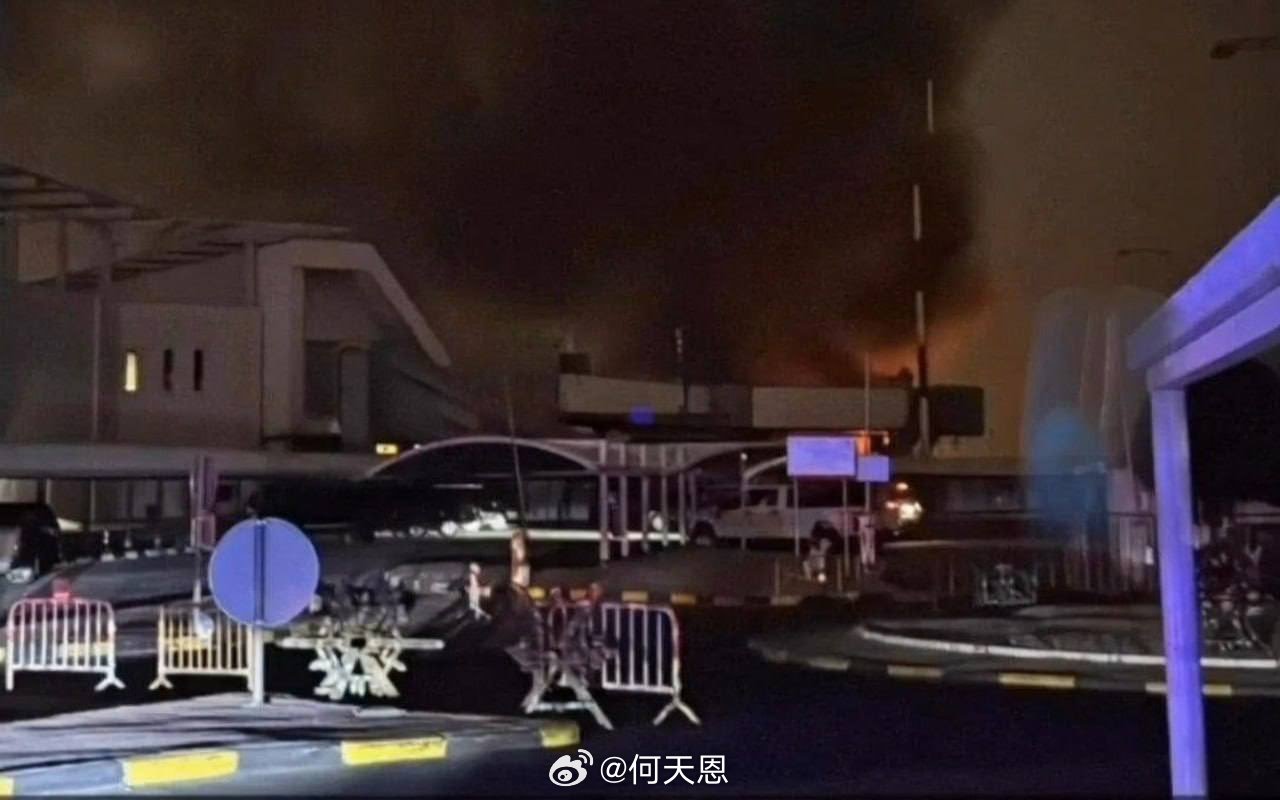 昨晚，美以联军开始轰炸石油储存设施后，伊朗进行对等反击。“科威特宣布，一波伊朗无