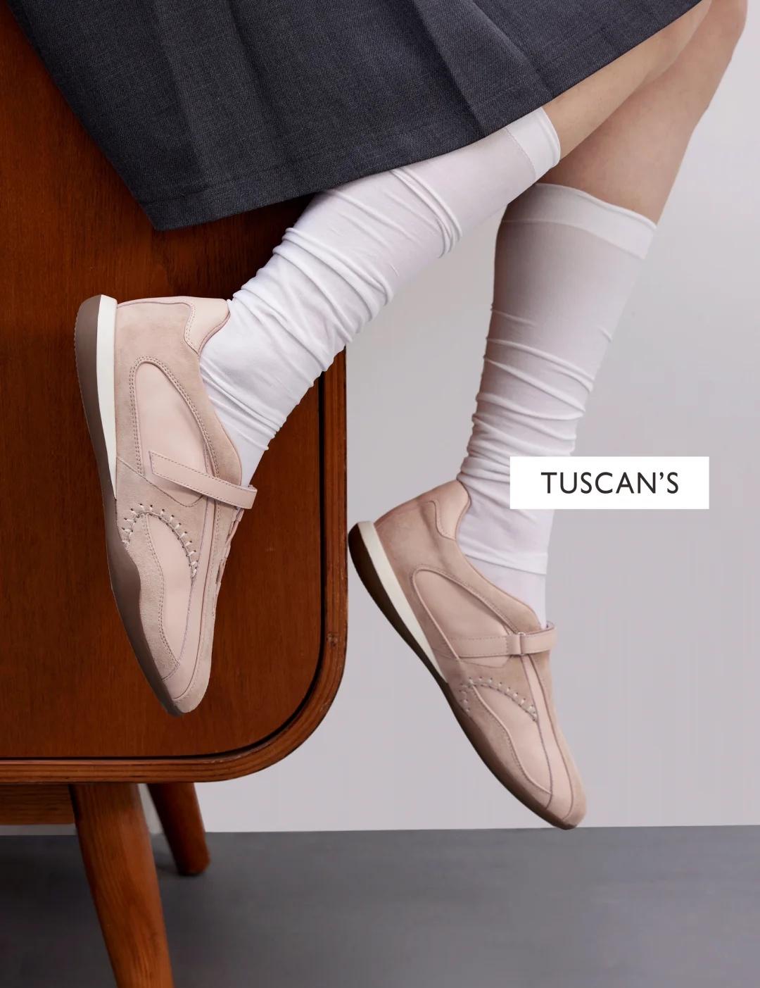 TUSCAN'S FW26｜优雅暗号
复古学院系列-休闲鞋
猄皮与羊皮的双拼肌理
