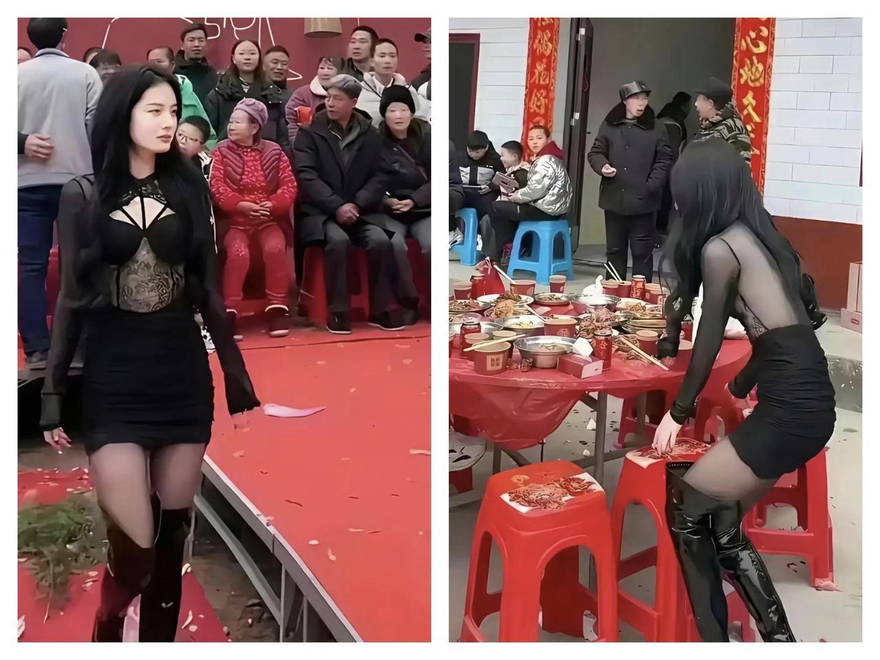 你会想你老婆穿这样去参加婚礼吗？
刷到这样一组照片，真是亮瞎了我的钛合金狗眼！