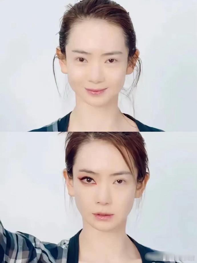 戚薇真的不考虑当美妆博主吗？她真的好会化 ​​​