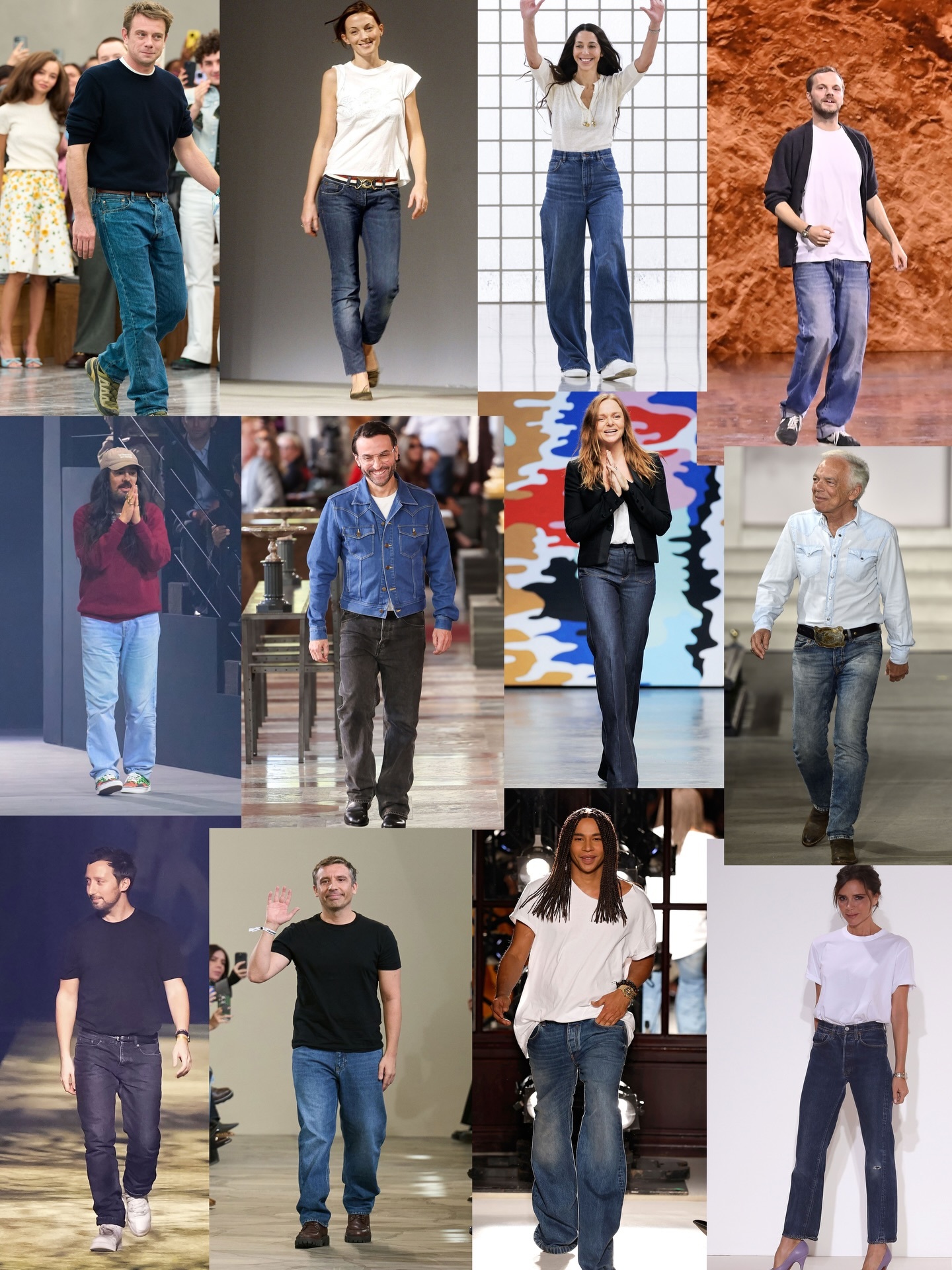 当有人说你每天都穿T恤衬衫牛仔裤很无聊时～你： 