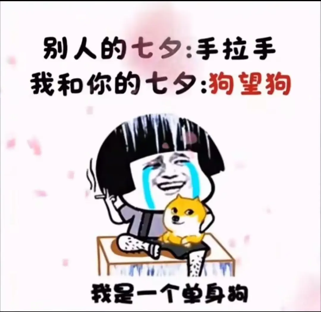啊……哈哈哈哈哈……单身狗