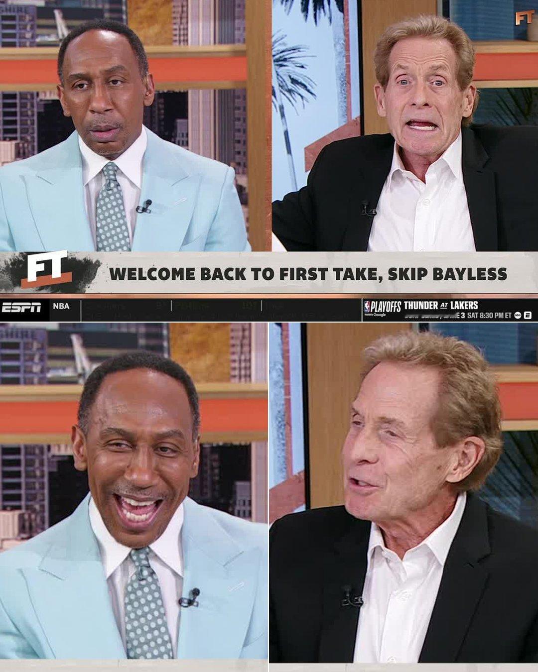 First Take 基本把能喷的都喷了 